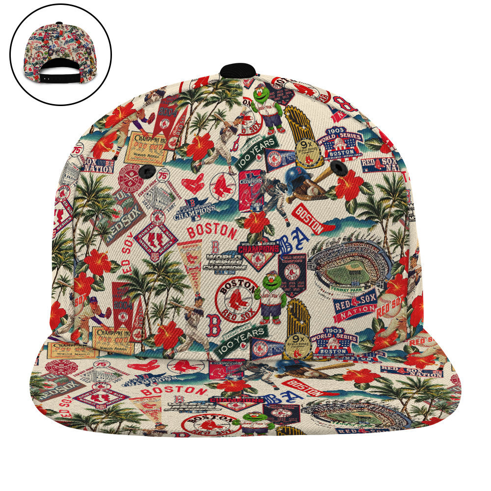 Boston Red Sox Legends Play Under the Sunset Skies – Baseball Cap – Owl Ohh