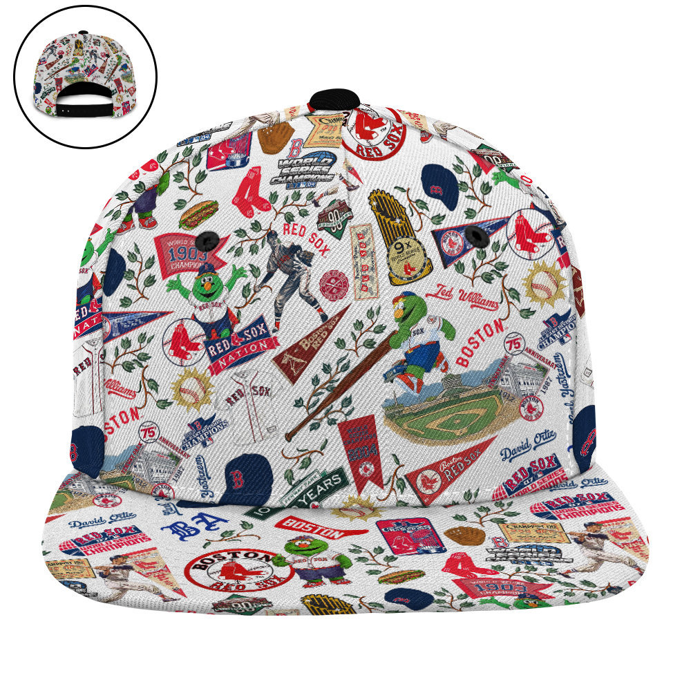 Boston Red Sox World Series Vintage – Baseball Cap – Owl Ohh