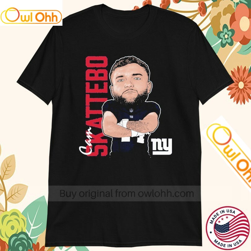 Cam Skattebo Rookie New York Giants Illustration T-Shirt, Hoodie, Sweatshirt, Tank Top For Men Women Kid