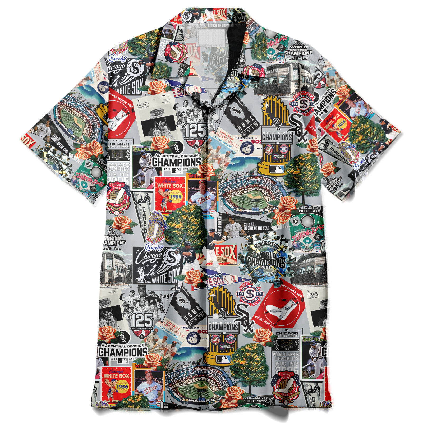Chicago White Sox Where the Sun Meets Vintage Dreams - Hawaiian Shirt - Owl Ohh