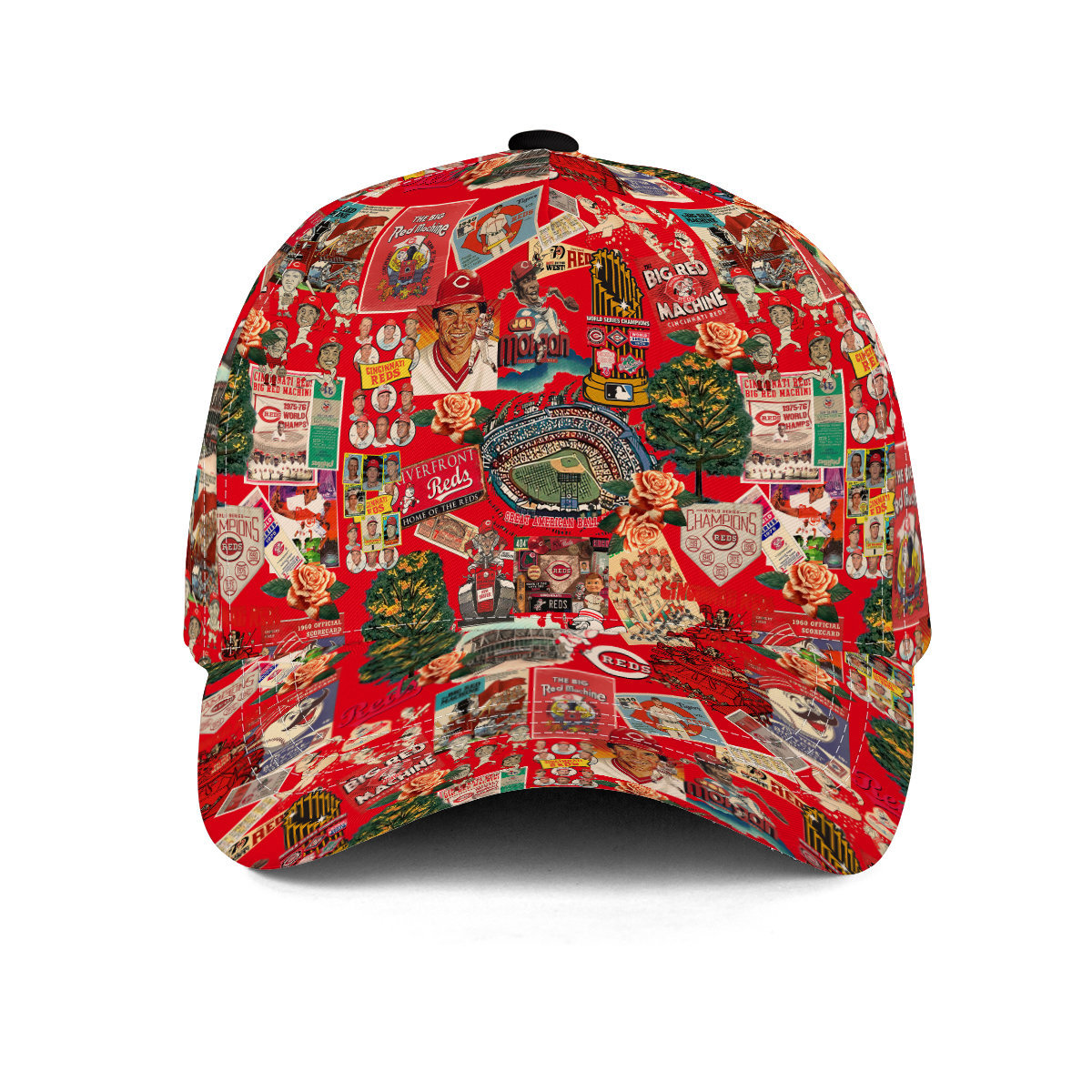 Cincinnati Reds Where the Sun Meets Vintage Dreams - Classic Cap - Owl Ohh