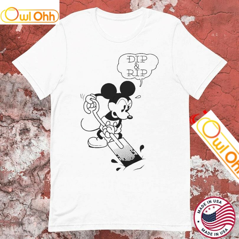 Dip &amp; Rip Mickey Mouse Stabber T-Shirt, Hoodie, Sweatshirt, Tank Top For Men Women Kid