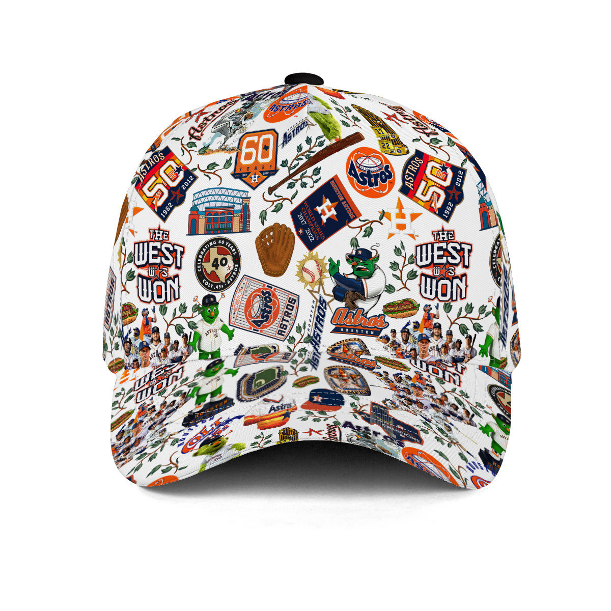 Houston Astros World Series Vintage - Classic Cap - Owl Ohh