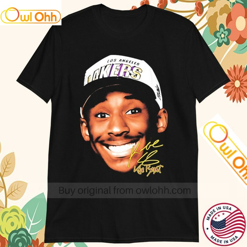 Kobe Bryant Draft Day Big Head Face Los Angeles Lakers T-Shirt, Hoodie, Sweatshirt, Tank Top For Men Women Kid