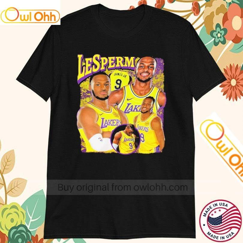 LeSperm James Jr Los Angeles Lakers T-Shirt, Hoodie, Sweatshirt, Tank Top For Men Women Kid