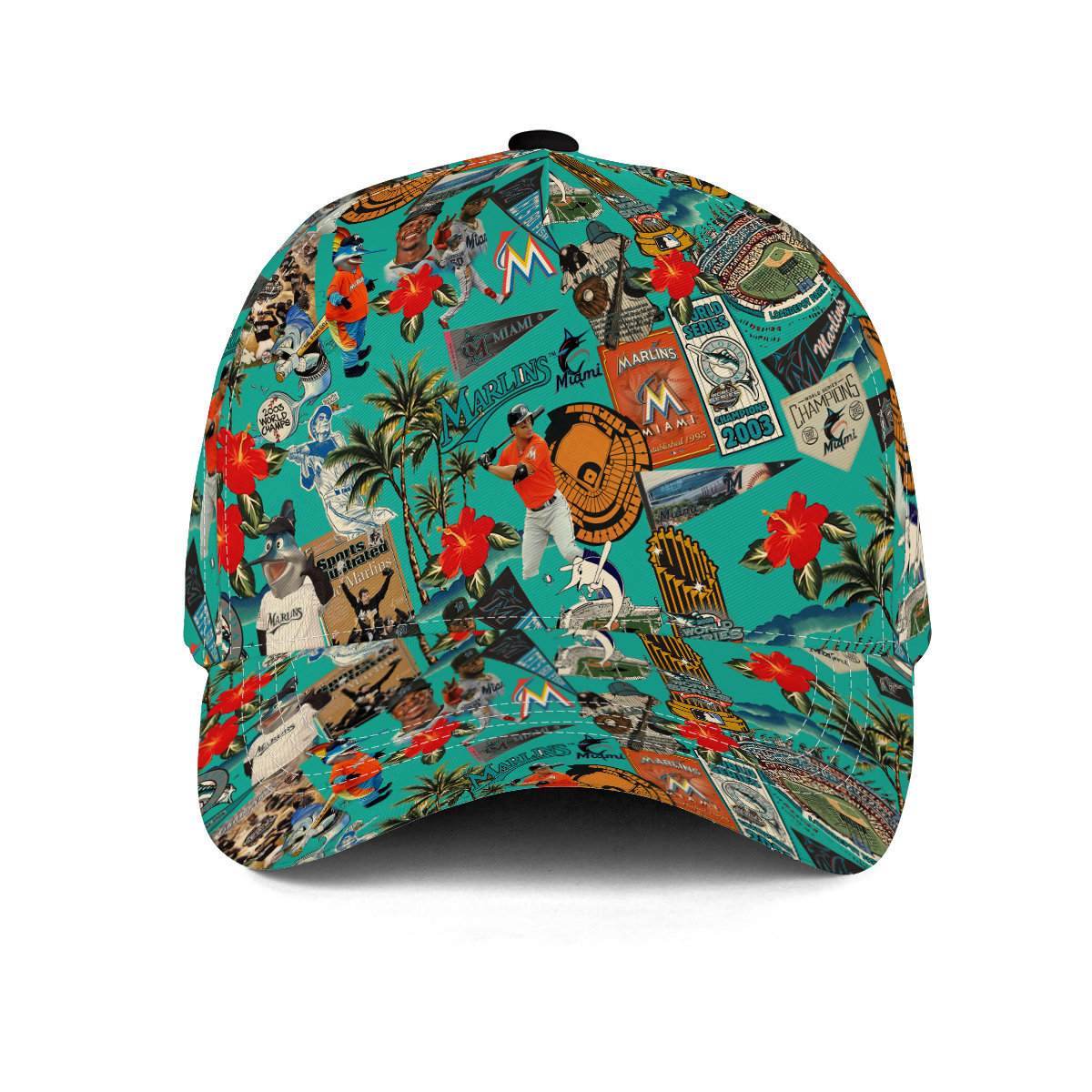 Miami Marlins Legends Play Under the Sunset Skies - Classic Cap - Owl Ohh