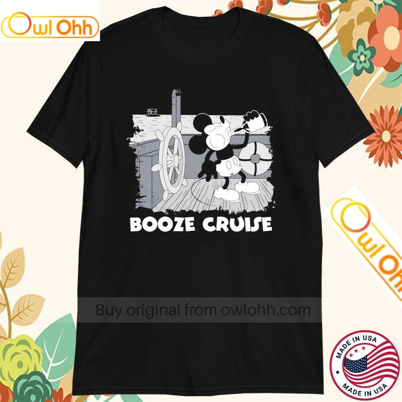 Mickey Mouse Booze Cruise T-Shirt, Hoodie, Sweatshirt, Tank Top For Men Women Kid