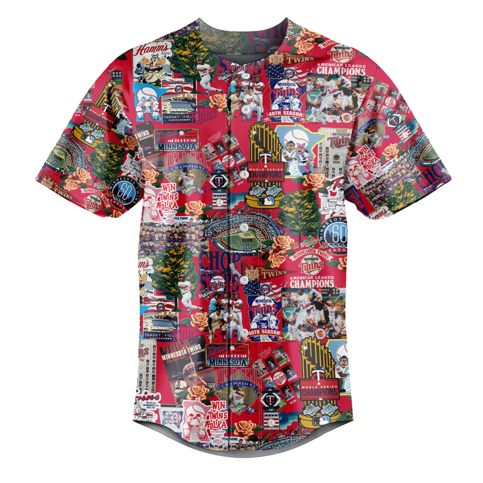 Minnesota Twins Where the Sun Meets Vintage Dreams - Baseball Jersey - Owl Ohh