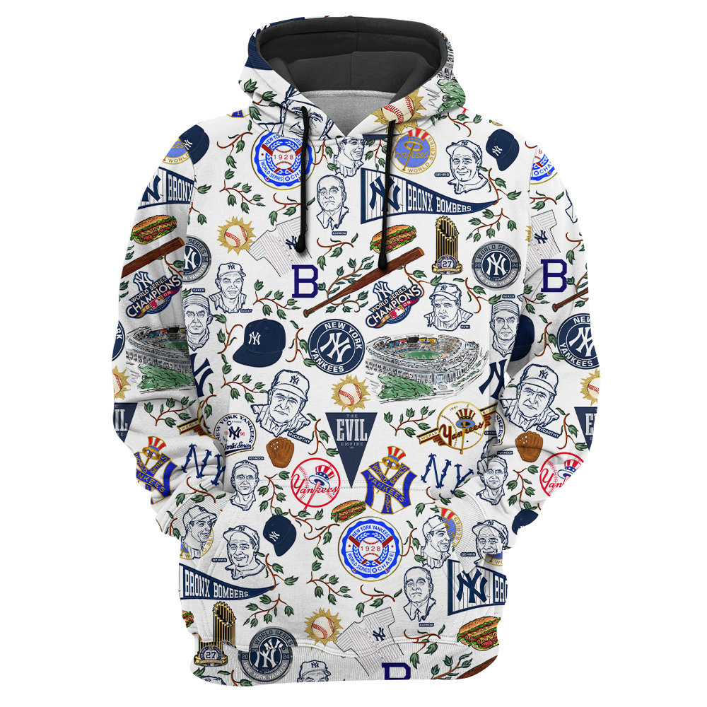 New York Yankees World Series Vintage – Hoodie – Owl Ohh