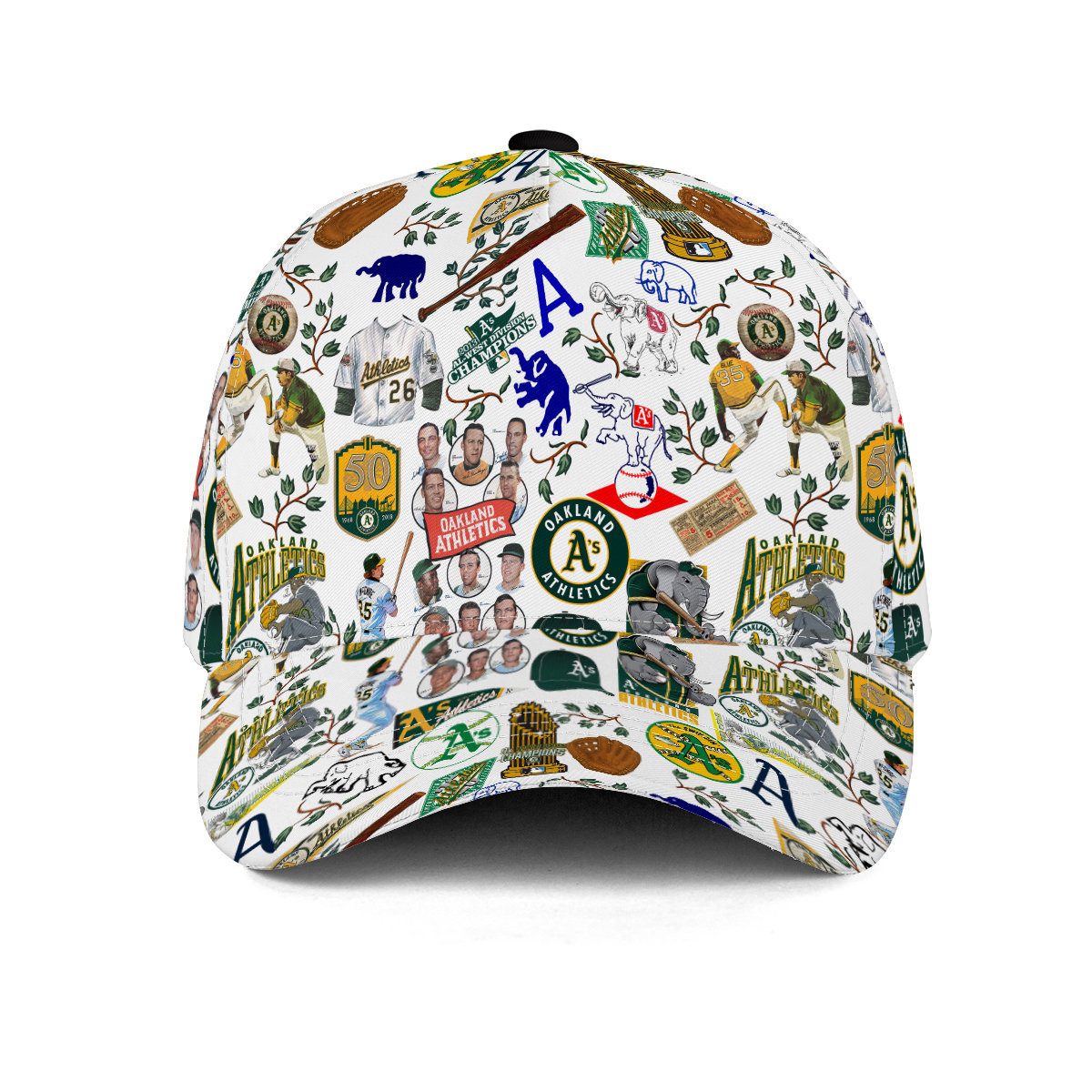 Oakland Athletics World Series Vintage - Classic Cap - Owl Ohh