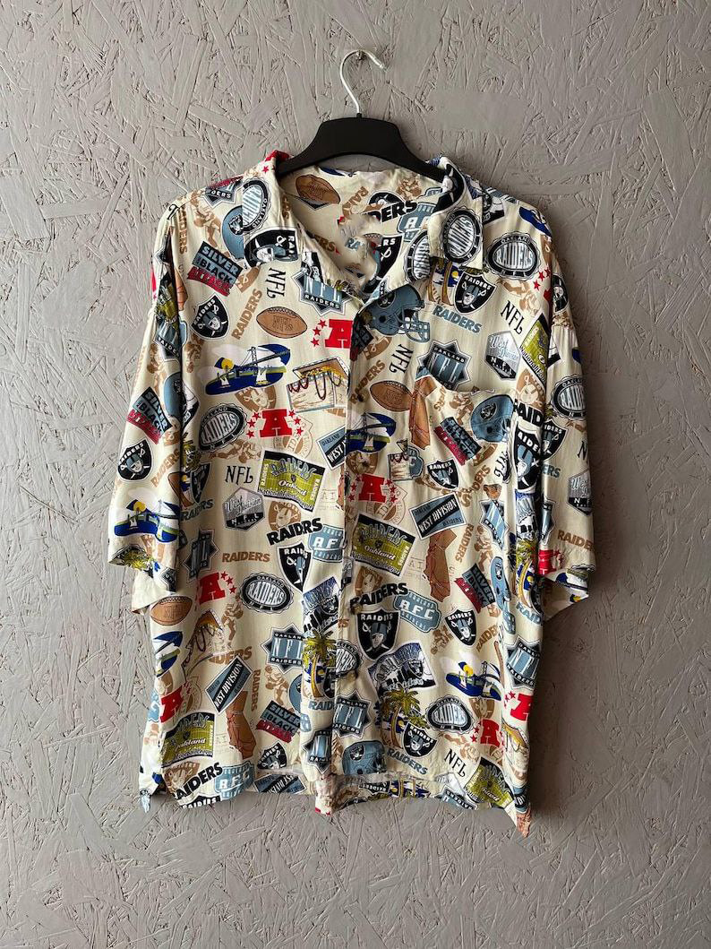 National Football Retro Legendary - Hawaiian Shirt - Owl Ohh