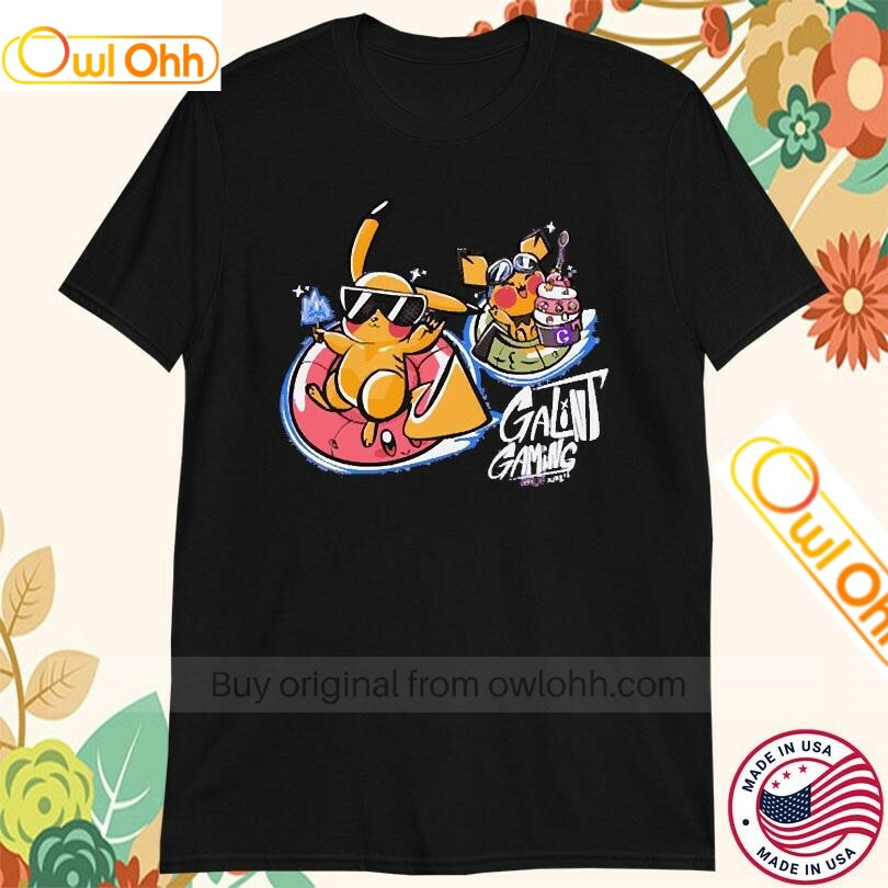 Pikachu Pokemon Floats! Galint Gaming T-Shirt, Hoodie, Sweatshirt, Tank Top For Men Women Kid