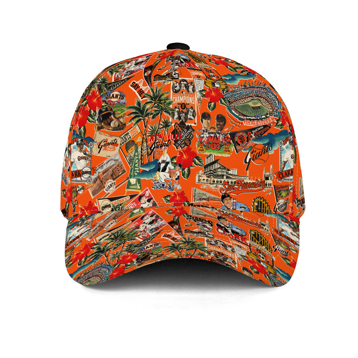 San Francisco Giants Palm Trees, Pennants, and Baseball Glory - Classic Cap - Owl Ohh