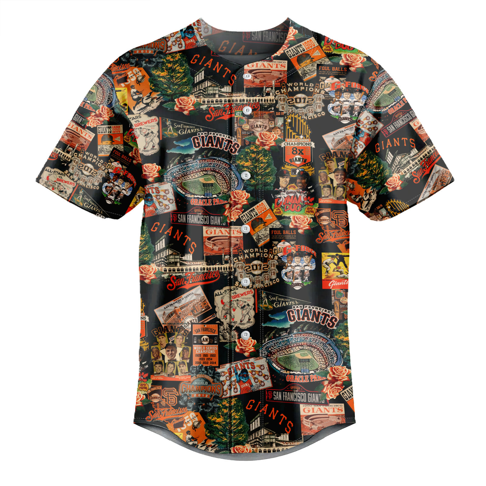 San Francisco Giants Where the Sun Meets Vintage Dreams - Baseball Jersey - Owl Ohh
