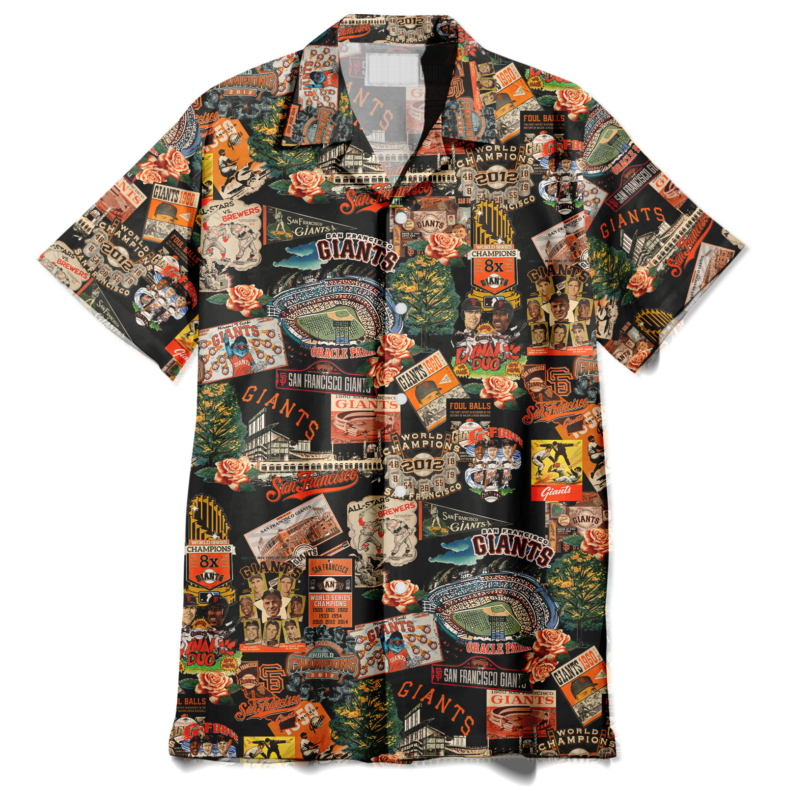 San Francisco Giants Where the Sun Meets Vintage Dreams - Hawaiian Shirt - Owl Ohh