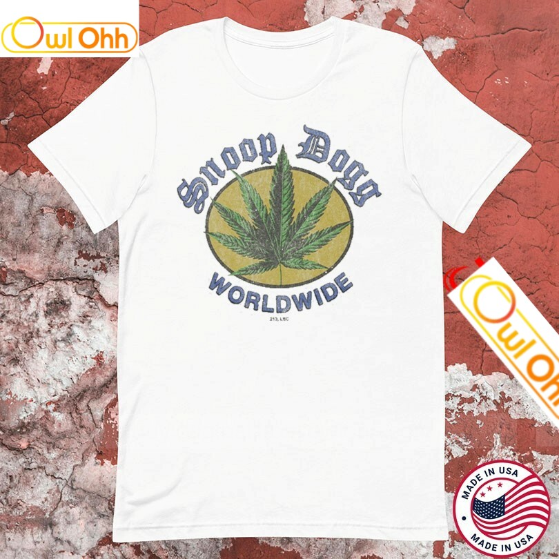 Snoop Dogg Worldwide Cannabis T-Shirt, Hoodie, Sweatshirt, Tank Top For Men Women Kid