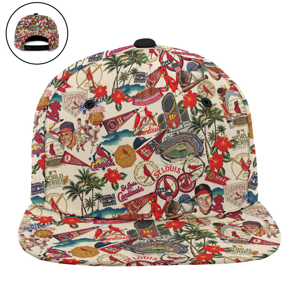 St. Louis Cardinals Legends Play Under the Sunset Skies – Baseball Cap – Owl Ohh