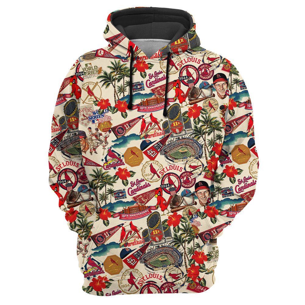 St. Louis Cardinals Legends Play Under the Sunset Skies – Hoodie – Owl Ohh