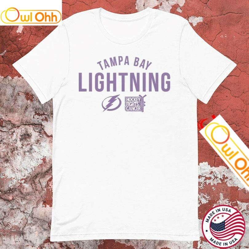 Tampa Bay Lightning Hockey Fights Cancer Levelwear Richmond Resilient T-Shirt, Hoodie, Sweatshirt, Tank Top For Men Women Kid