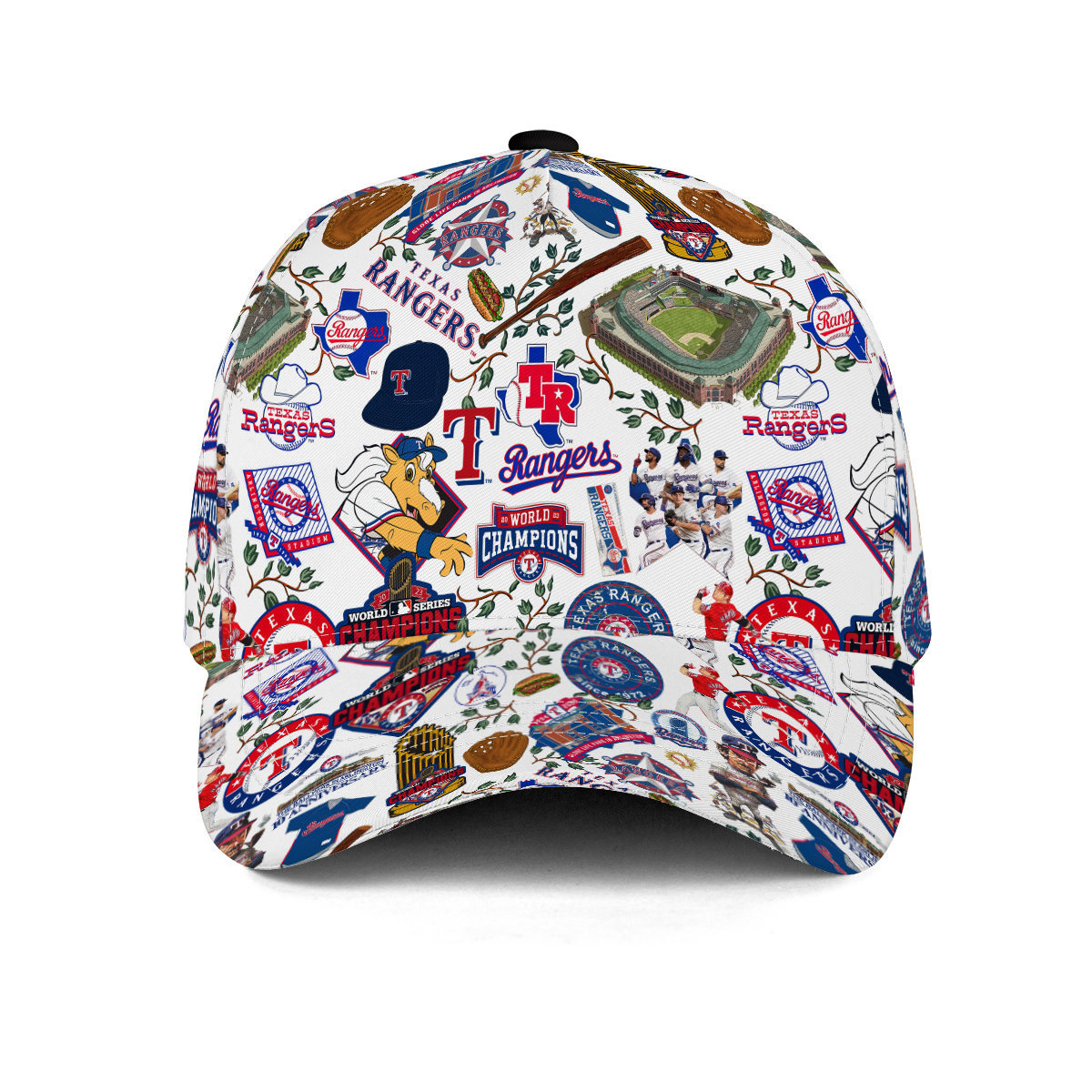 Texas Rangers World Series Vintage - Classic Cap - Owl Ohh