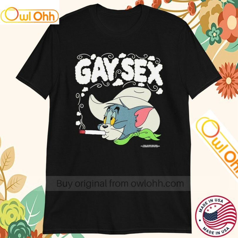 Tom And Jerry Gay Sex Cigarettes Smoke Cowboy T-Shirt, Hoodie, Sweatshirt, Tank Top For Men Women Kid