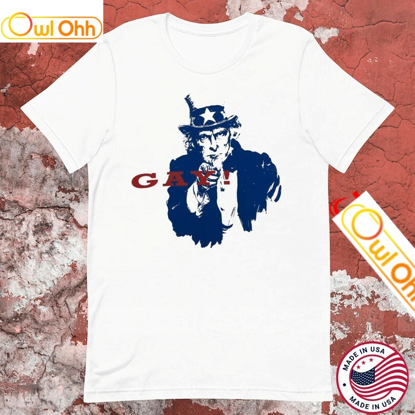 Uncle Sam Gay T-Shirt, Hoodie, Sweatshirt, Tank Top For Men Women Kid