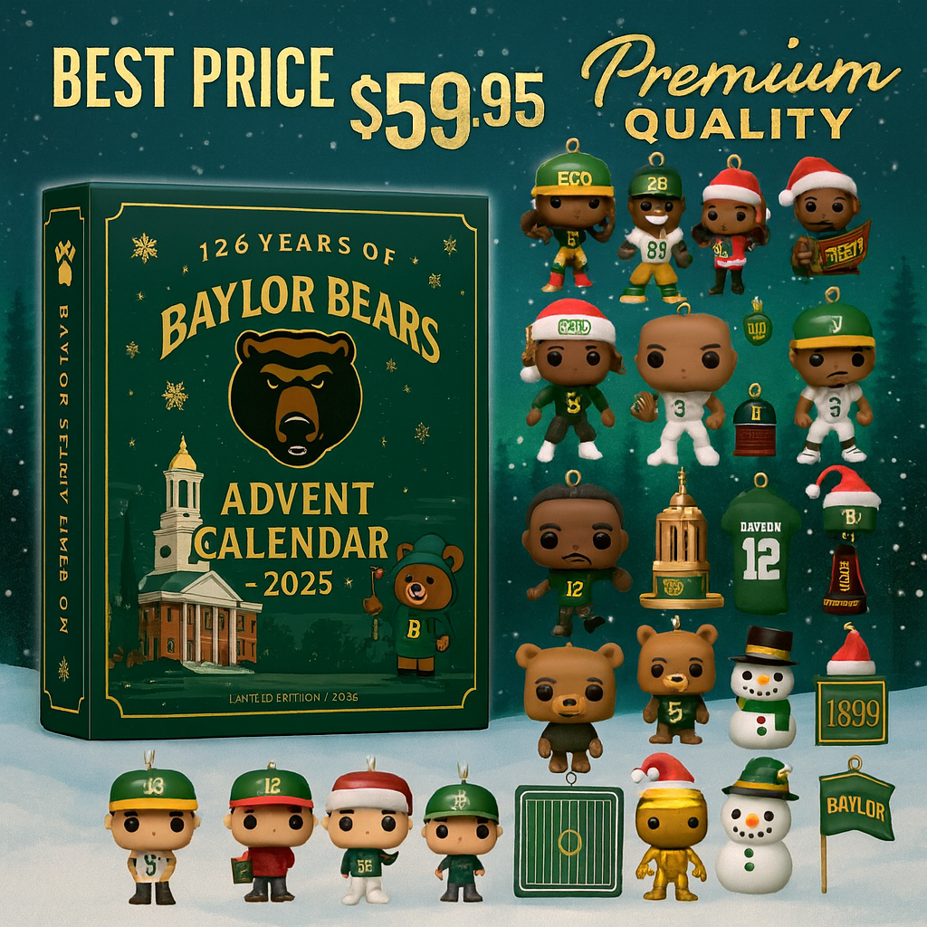 Baylor Bears Advent Calendar 2025
