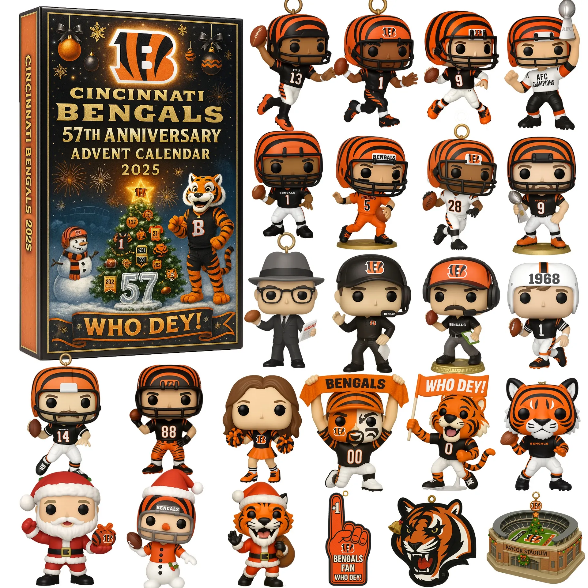 Cincinnati Bengals Advent Calendar 2025