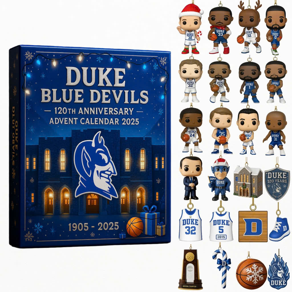 Duke Blue Devils Advent Calendar 2025