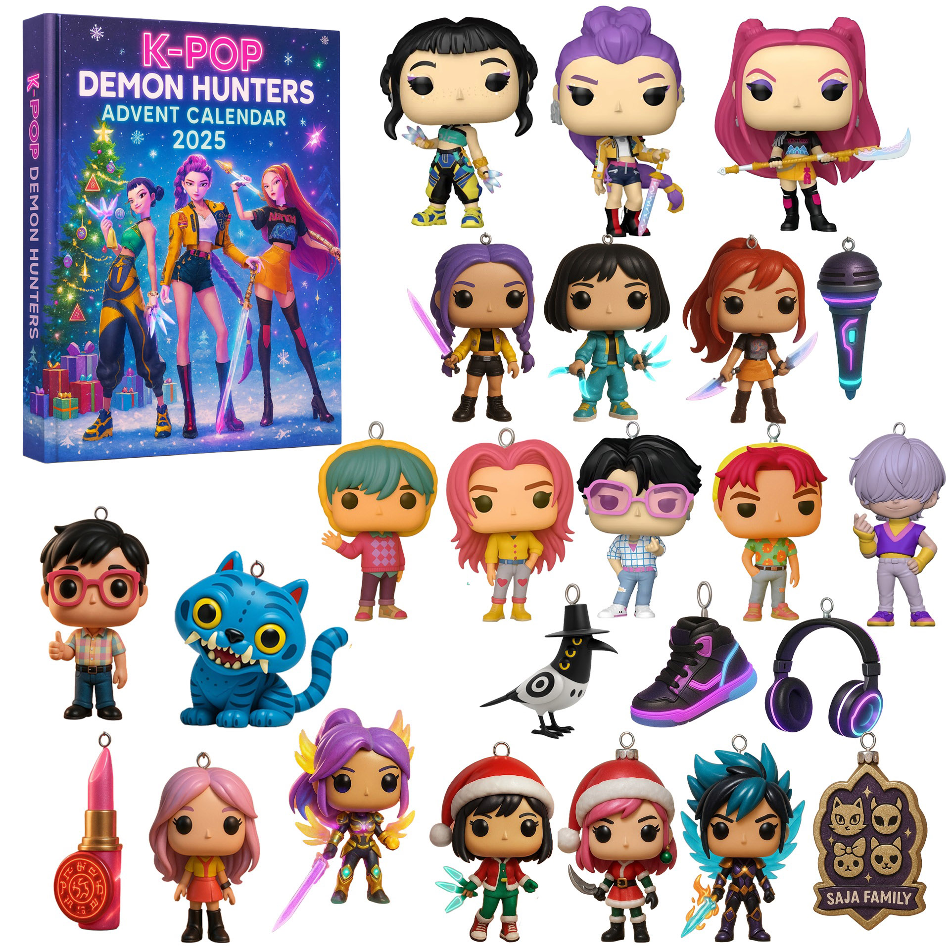 Kpop Demon Hunters Advent Calendar 2025
