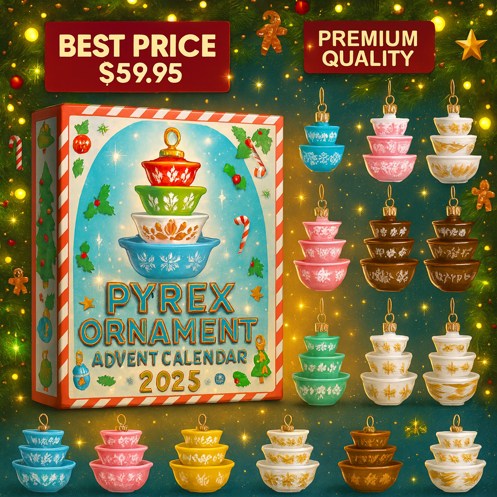 NEW Pyrex Ornament Advent Calendar 2025