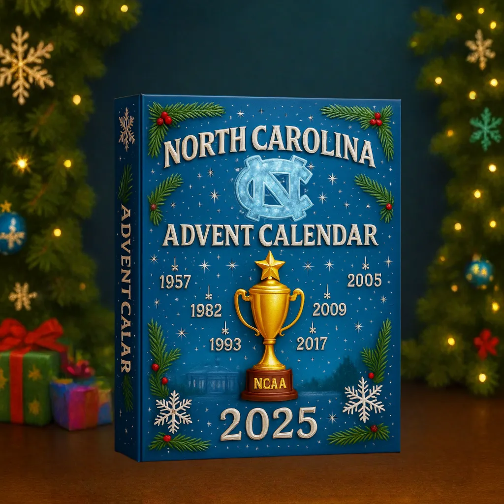 North Carolina Tar Heels Advent Calendar 2025