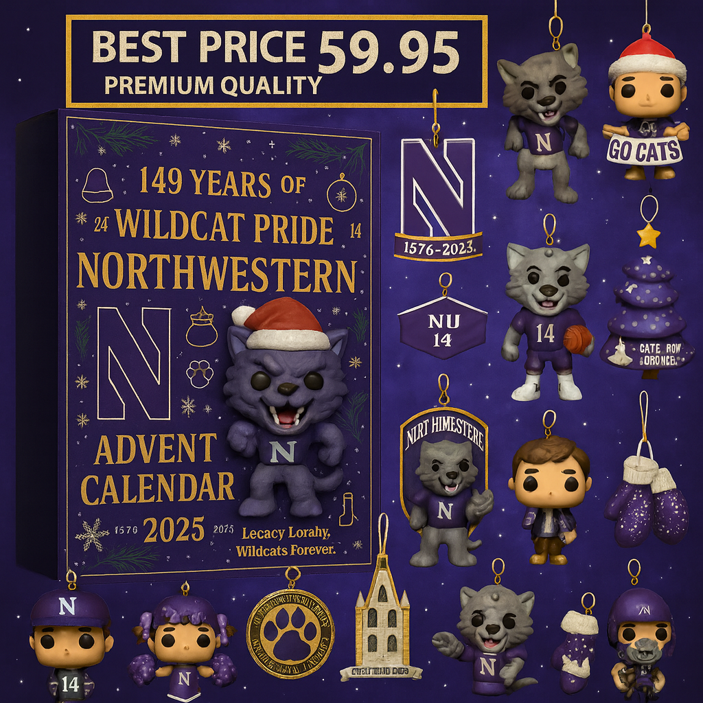 Northwestern Wildcats Advent Calendar