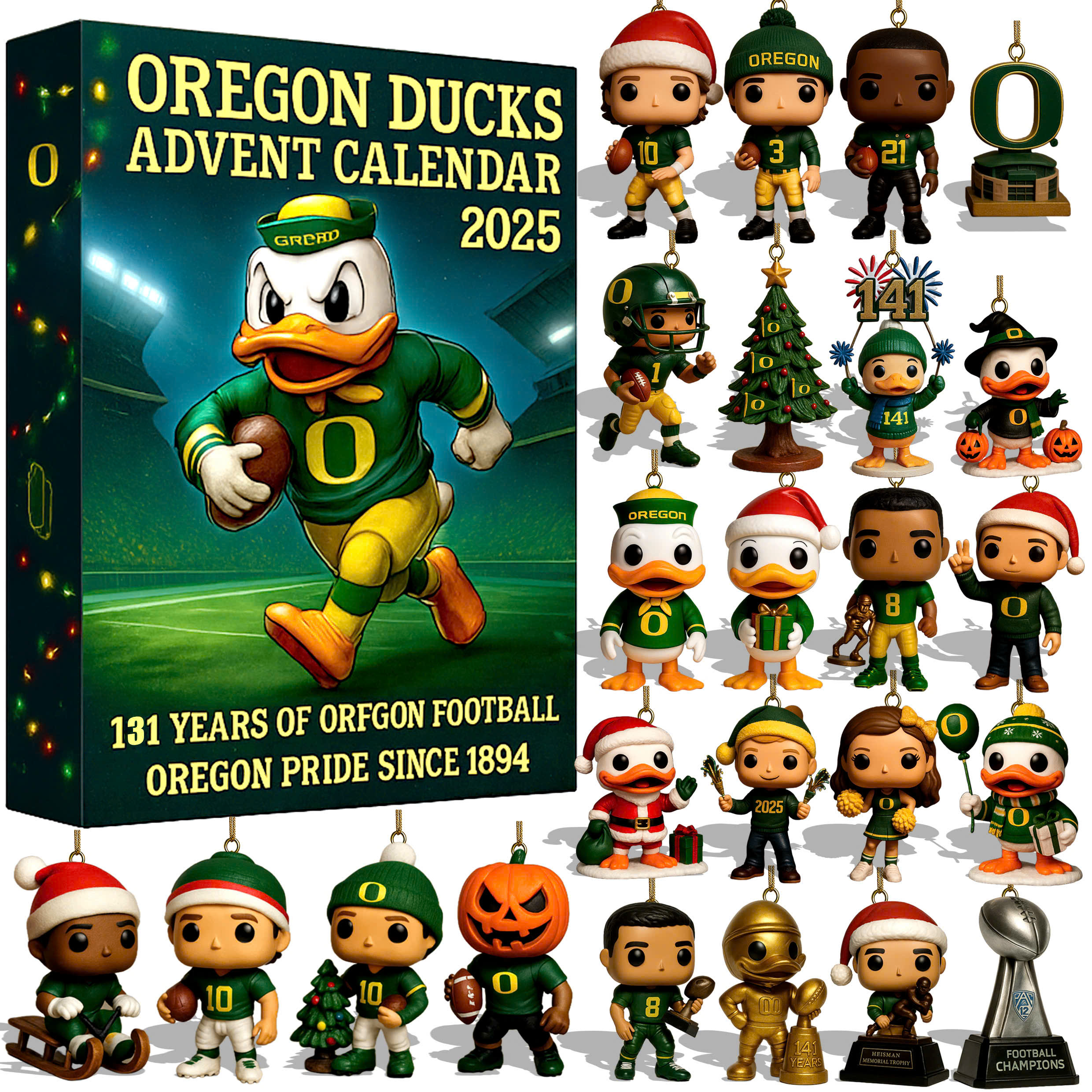 Oregon Ducks Advent Calendar