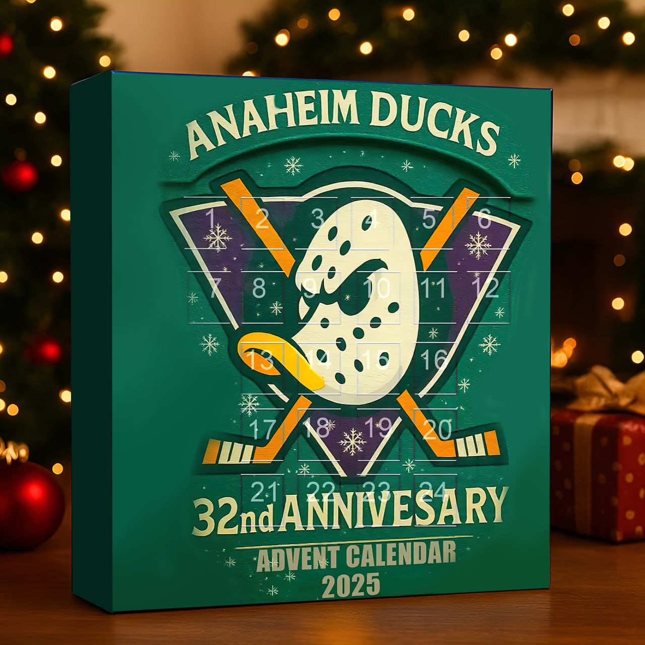 Anaheim Ducks 2025 Advent Calendar