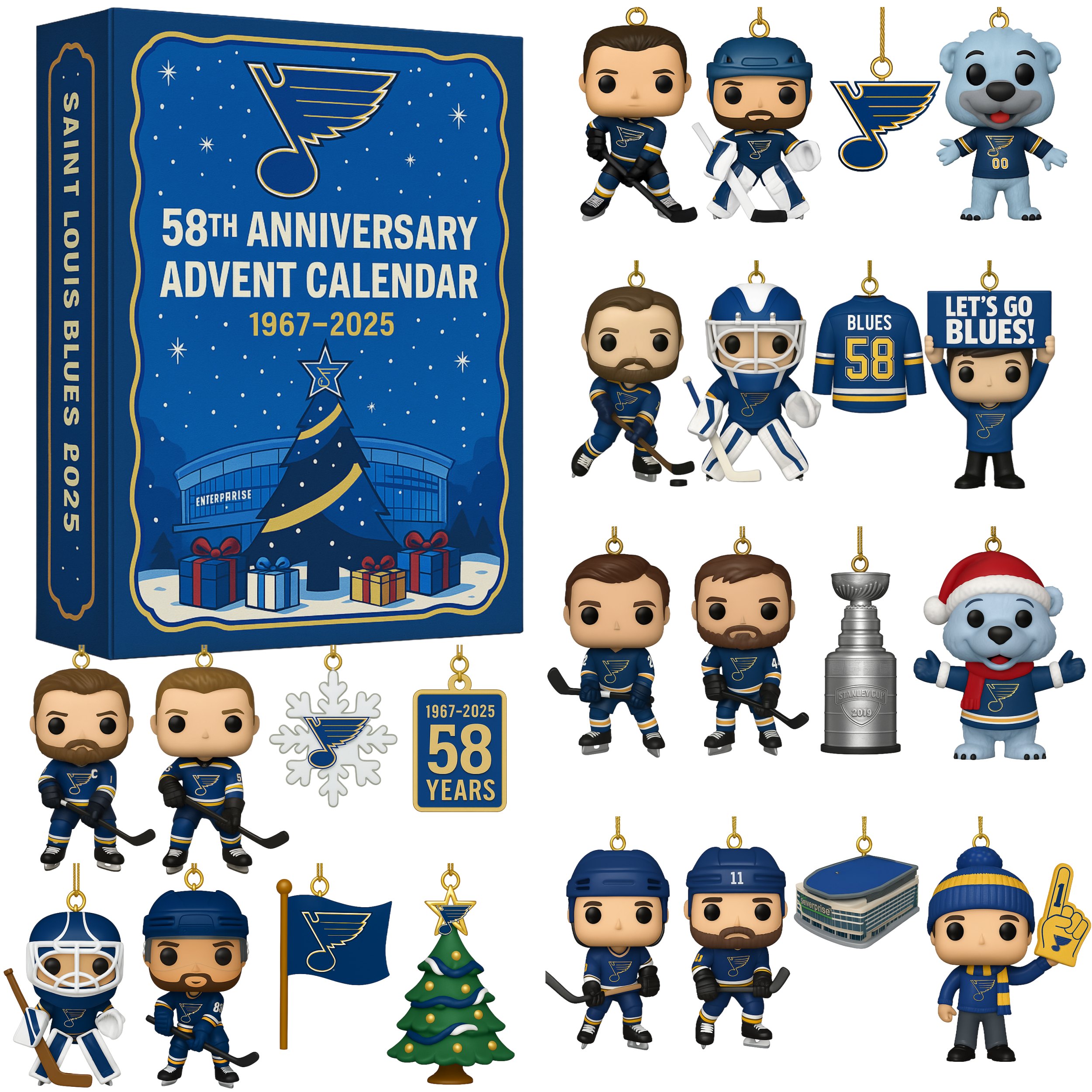 St Louis Blues Advent Calendar