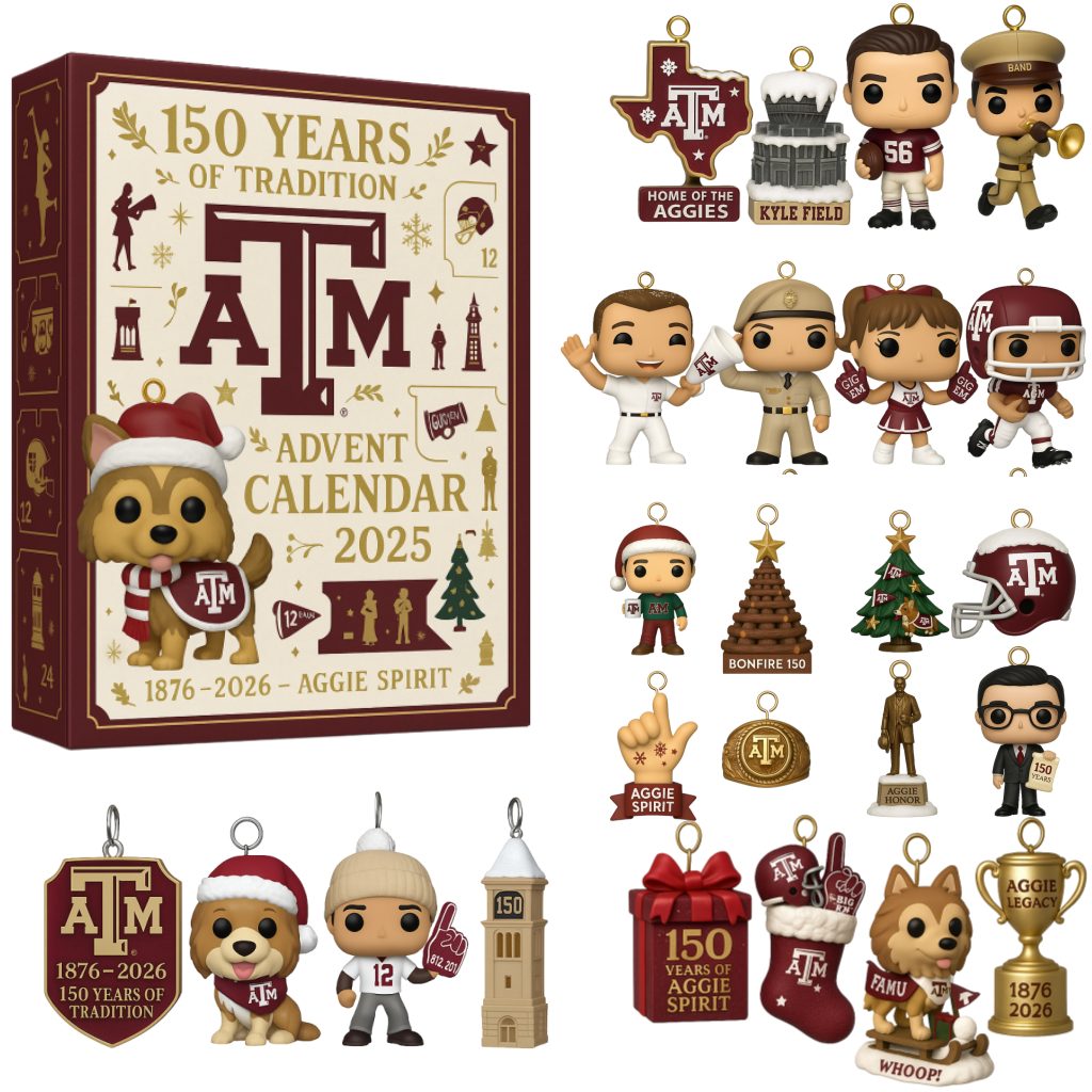 Texas A M Aggies Anniversary Advent Calendar 2025