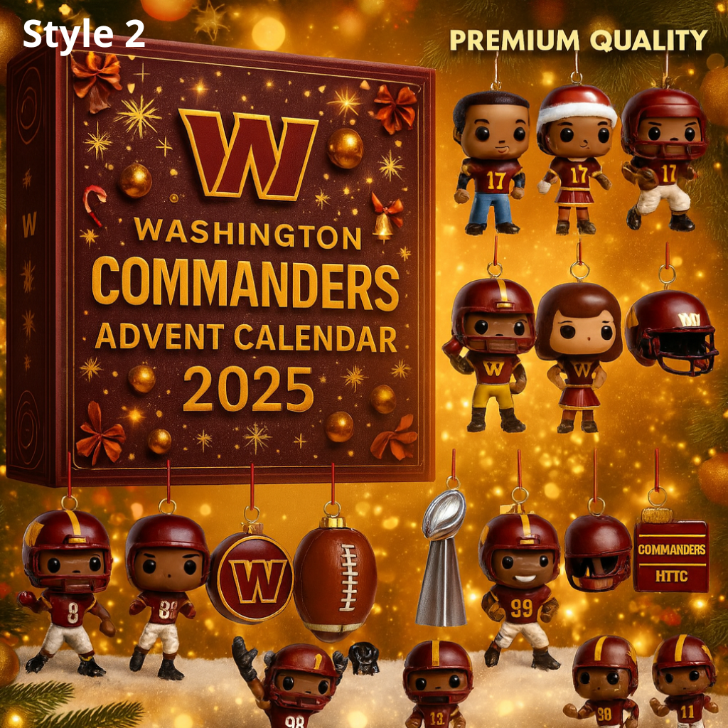 Washington Commanders Advent Calendar 2025