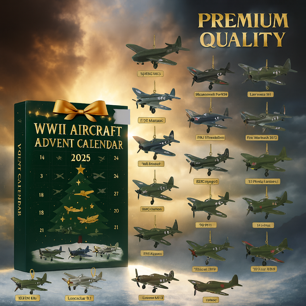 WWII Aircraft Advent Calendar 2025